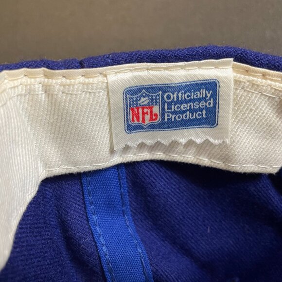 80's Script Los Angeles Rams Baseball Cap Hat Sports Specialties Wool LA 6 Pins - Picture 5 of 6